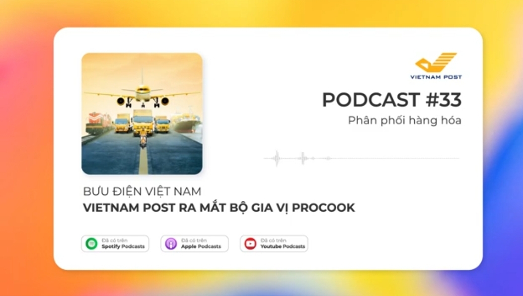 Vietnam Post ra mắt bộ gia vị Procook